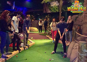 Volcano Falls Adventure Golf Fountain Park Edinburgh - Forth Image